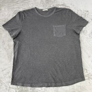 Marine Layer Heavy Slub Pocket Tee T-Shirt Mens XL Forged Iron Gray $64 New NWOT